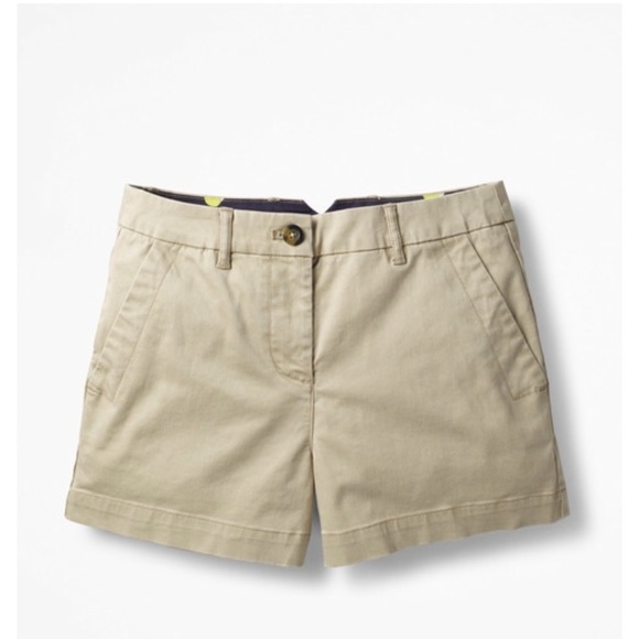 Anthropologie Pants - NEW • Boden • Rachel Chino Shorts Tan 6